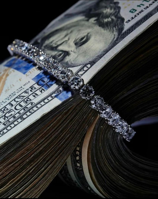 Cartier-Inspired 925 Silver Luxury Bracelet