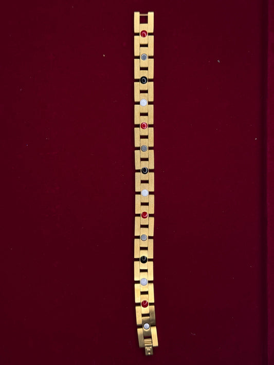 500mg Gold Coated Bracelet – Stainless Steel & Anti-Tarnish Finish