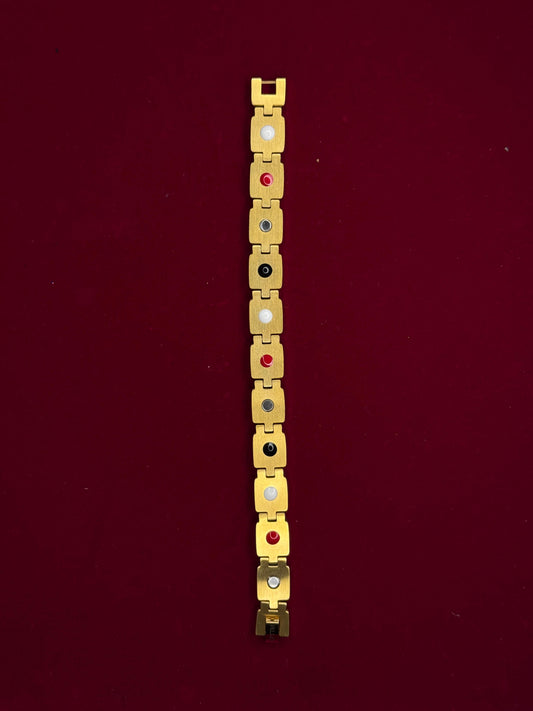 500mg Gold Coated Bracelet – Luxury Anti-Tarnish with Aqua Pressure