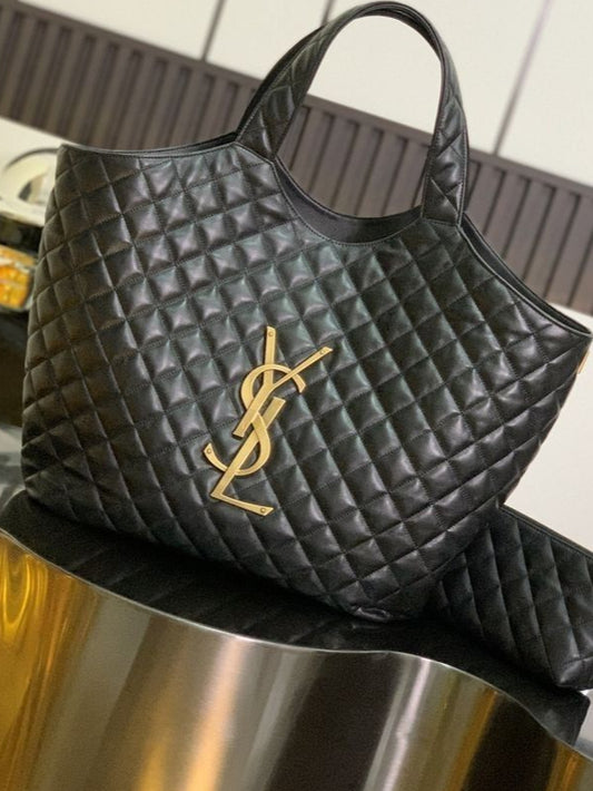 Saint Laurent (YSL) Toad Bag – Timeless Parisian Elegance  Description: