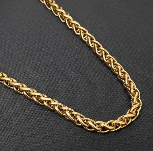 500mg Gold Plated Chain – Bold Look, Zero Tarnish