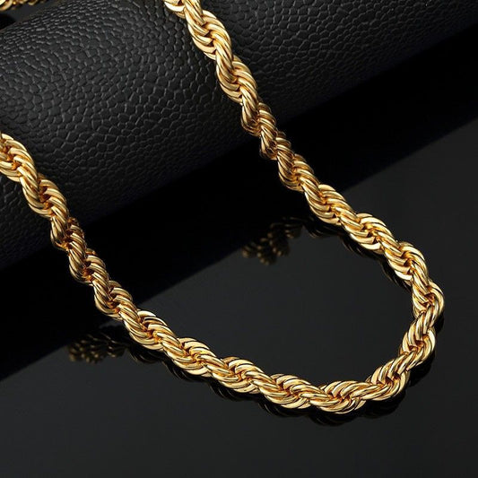 500mg Gold Plated Chain – Bold Look, Zero Tarnish