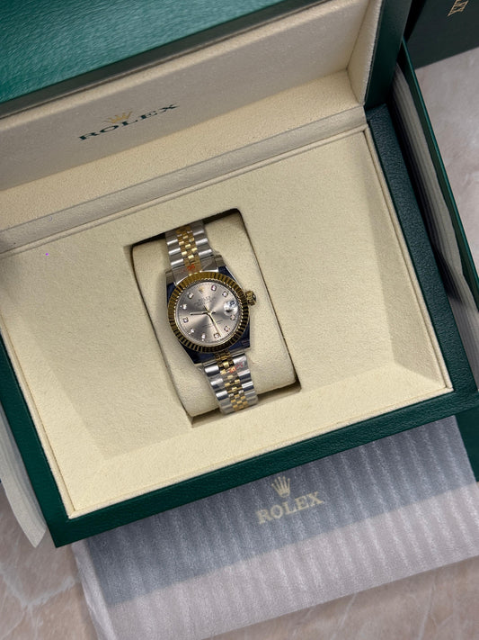 Rolex Datejust Two-Tone – Diamond Dial Luxury Watch