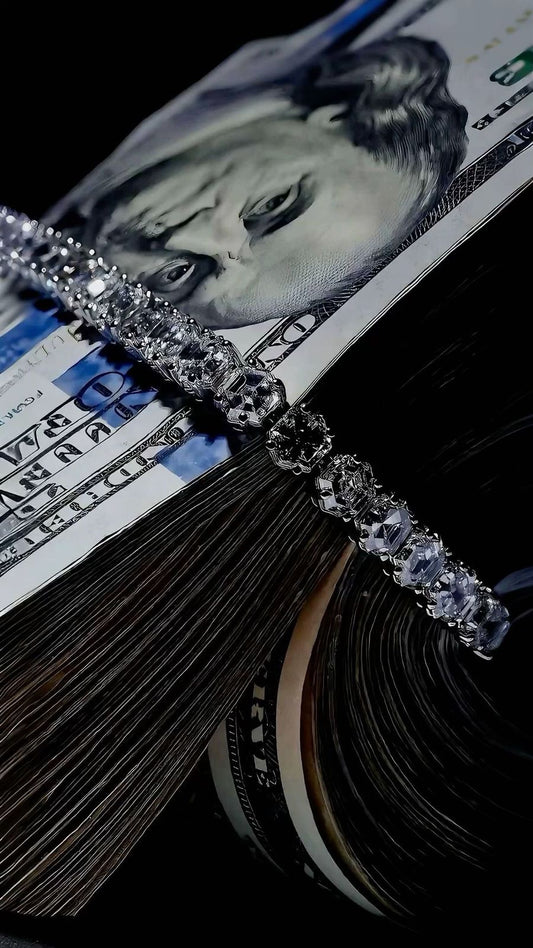 Cartier-Inspired 925 Silver Luxury Bracelet