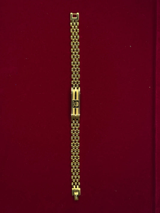 Rolex 500mg Gold Plated Bracelet – Luxury Anti-Tarnish Finish