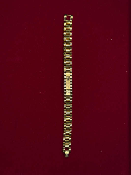 Rolex 500mg Gold Coated SS Bracelet – Luxury Anti-Tarnish Finish