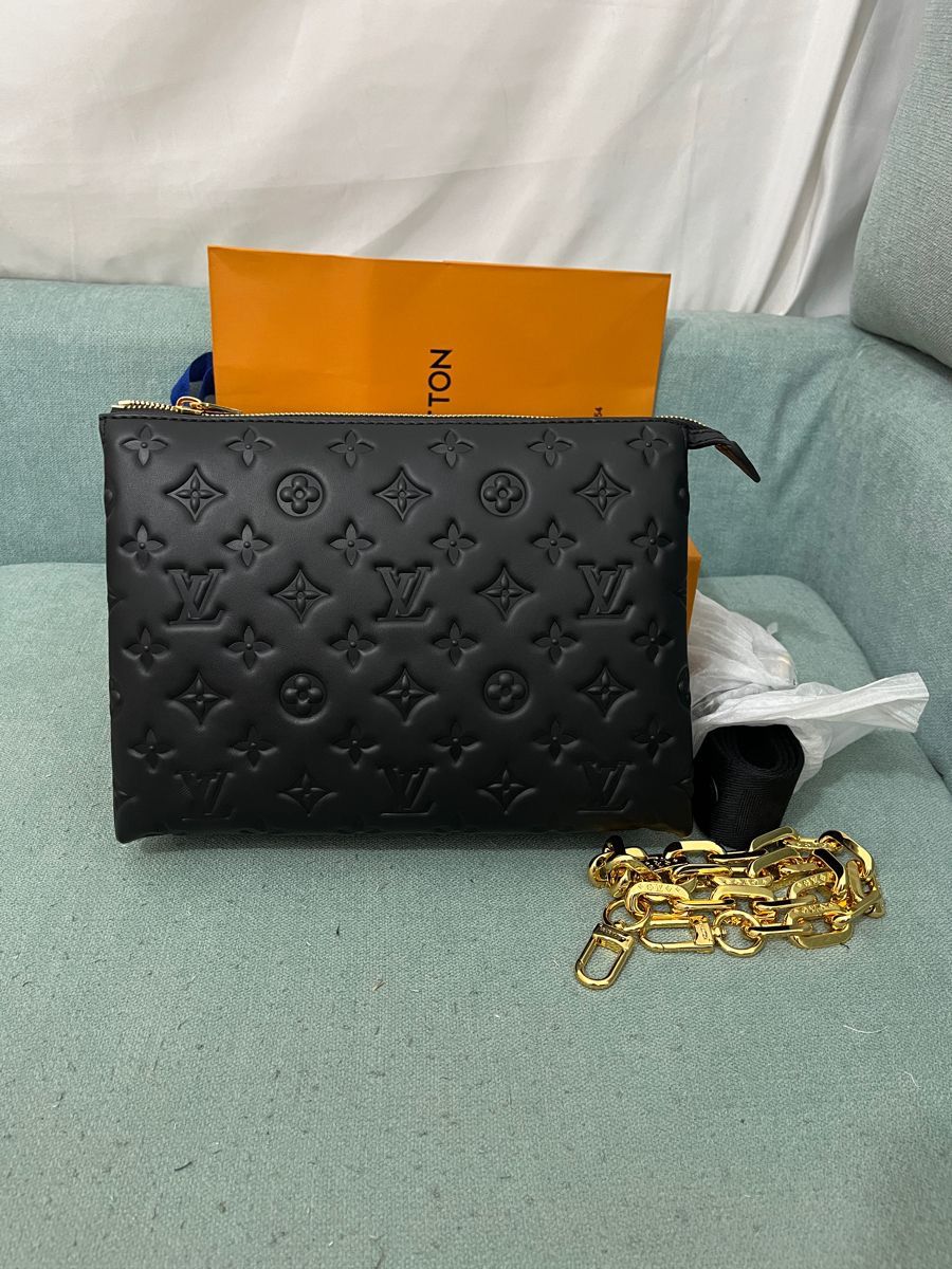 Louis Vuitton Sling Bag – Chain & Belt Edition, Parisian Luxury