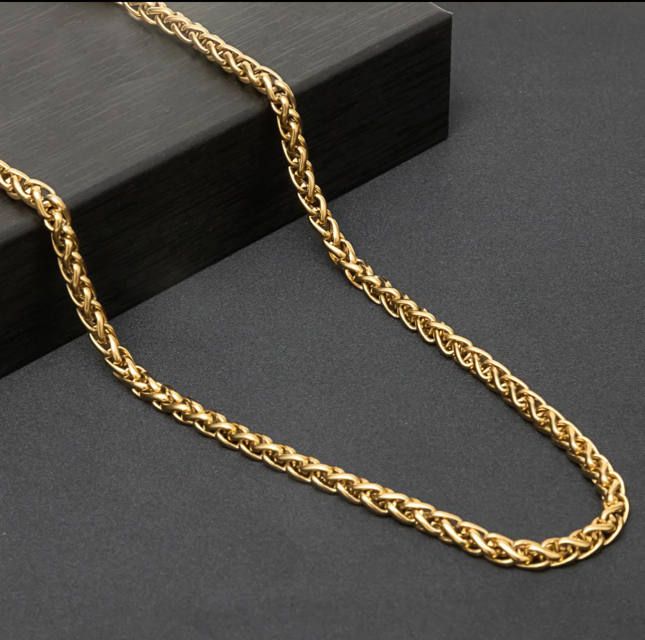 500mg Gold Plated Chain – Bold Look, Zero Tarnish