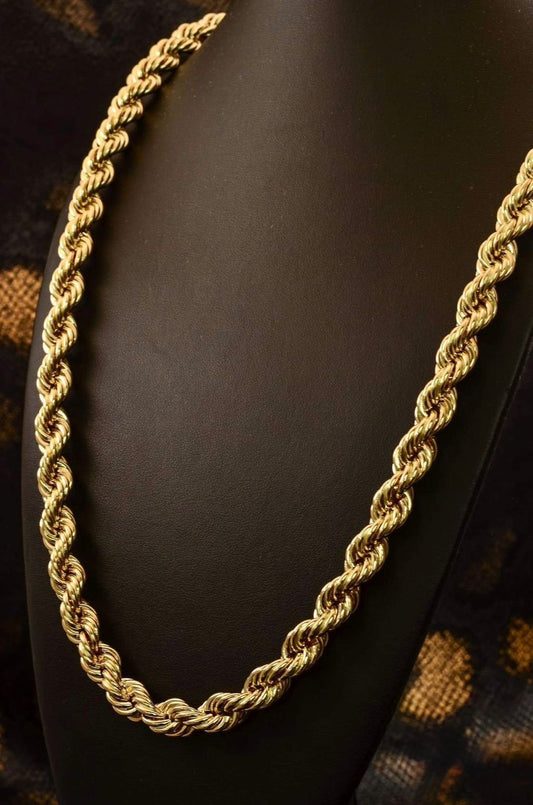 500mg Gold Plated Chain – Bold Look, Zero Tarnish