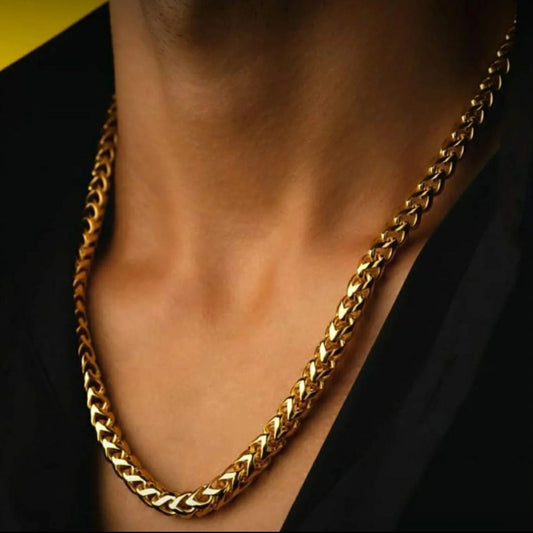 500mg Gold Plated Chain – Bold Look, Zero Tarnish