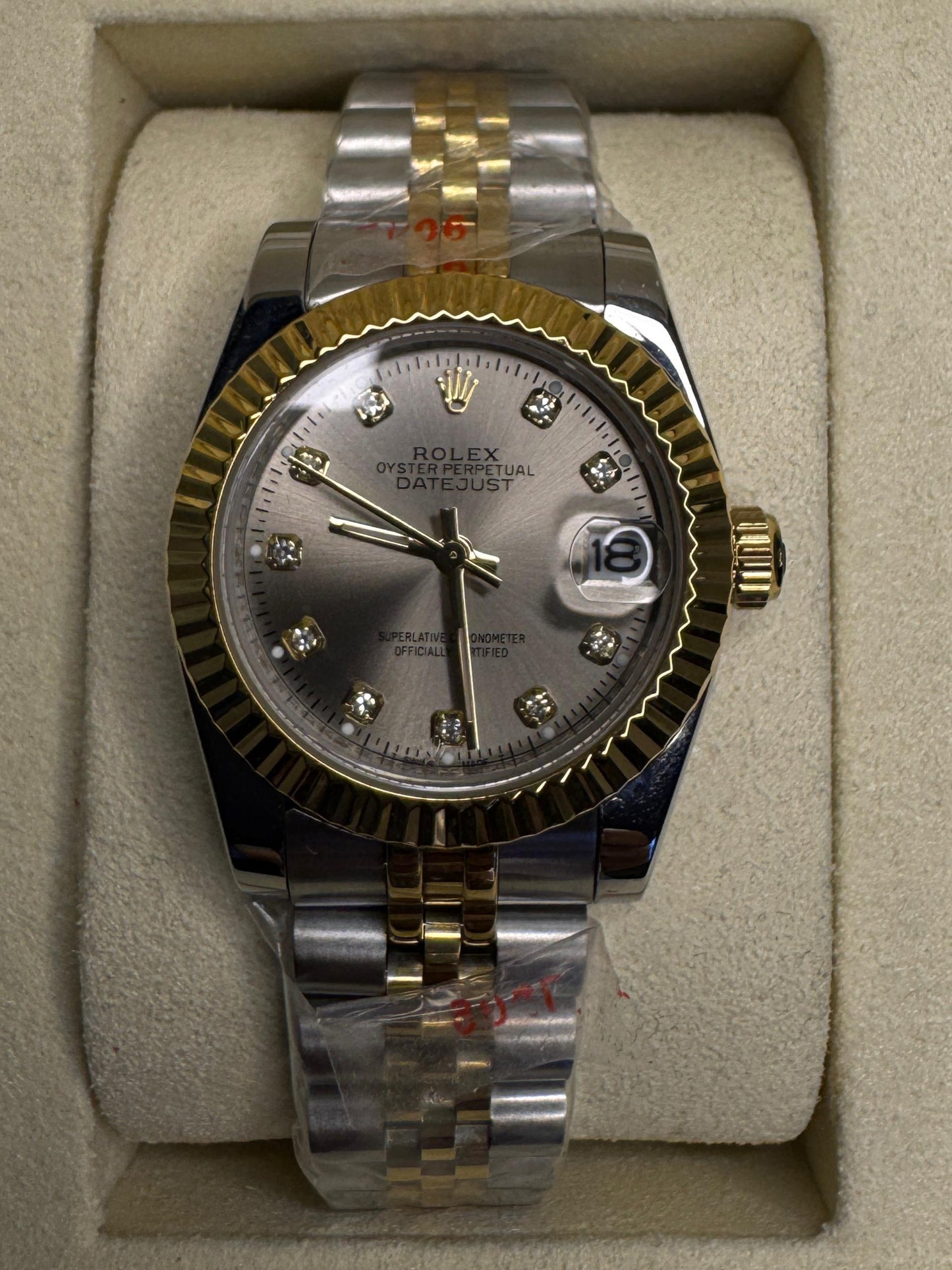 Rolex Datejust Two-Tone – Diamond Dial Luxury Watch