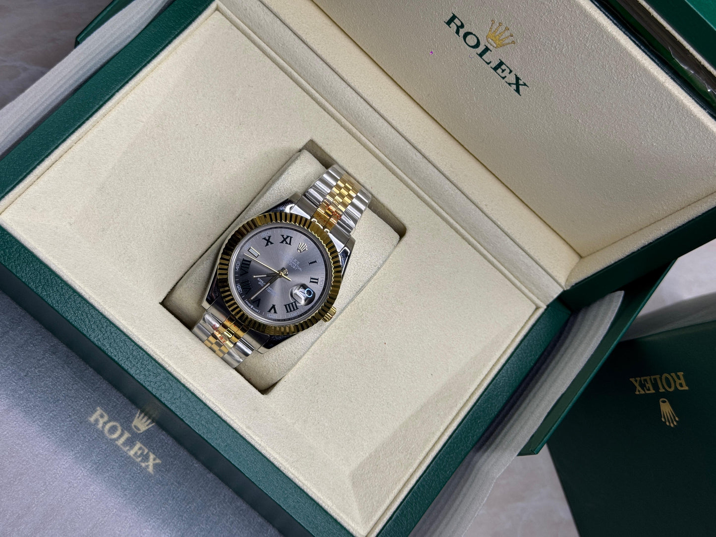 Rolex Datejust 41 – Two-Tone Oyster Perpetual Luxury Timepiece