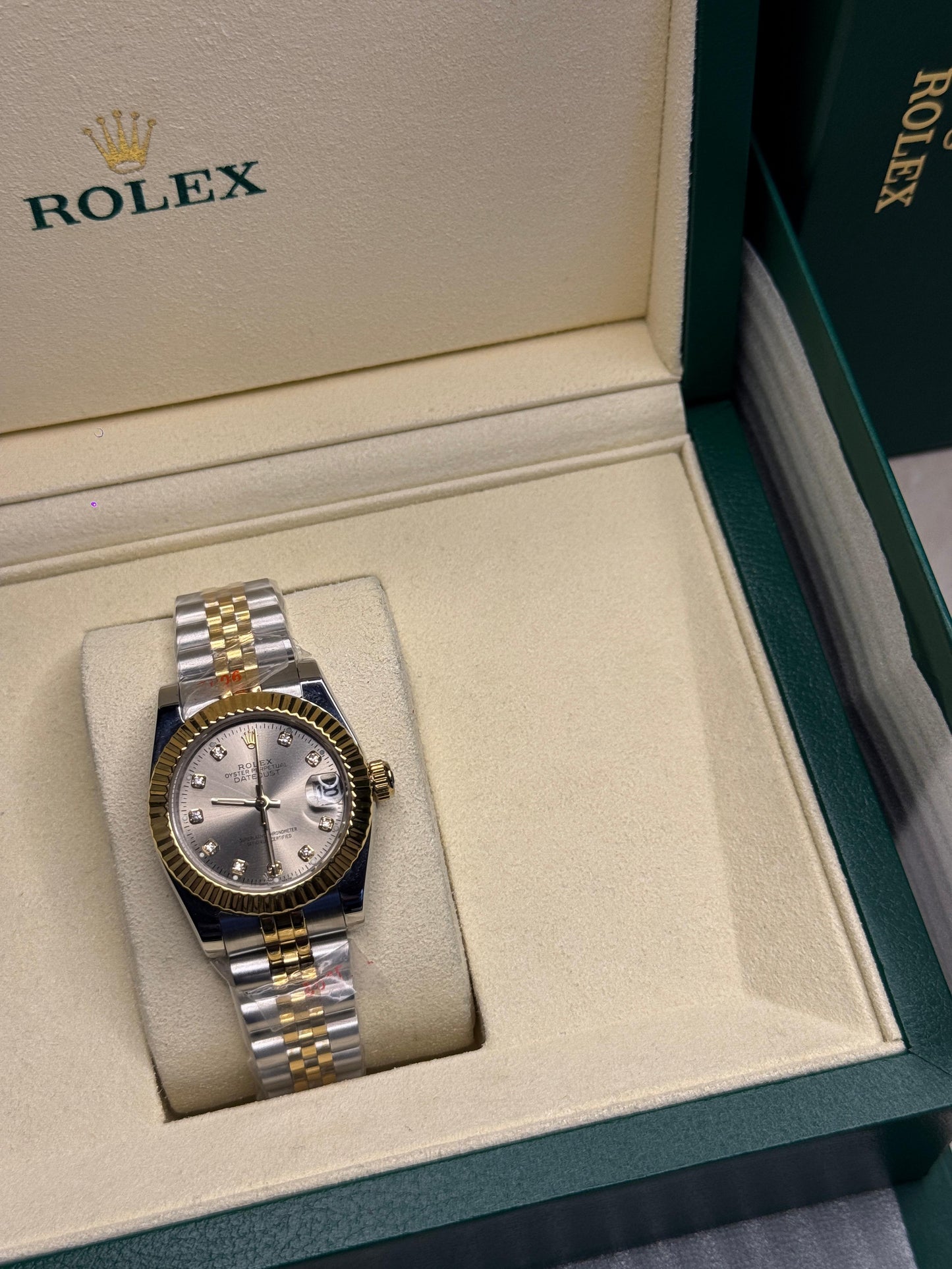 Rolex Datejust Two-Tone – Diamond Dial Luxury Watch