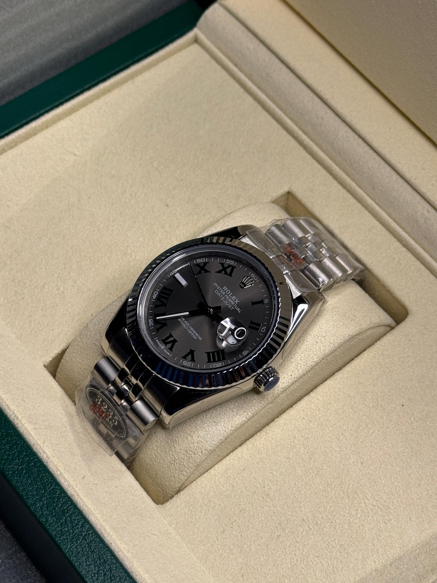 Rolex Oyster Perpetual Datejust – Limited Edition brown Dial | Silver Finish