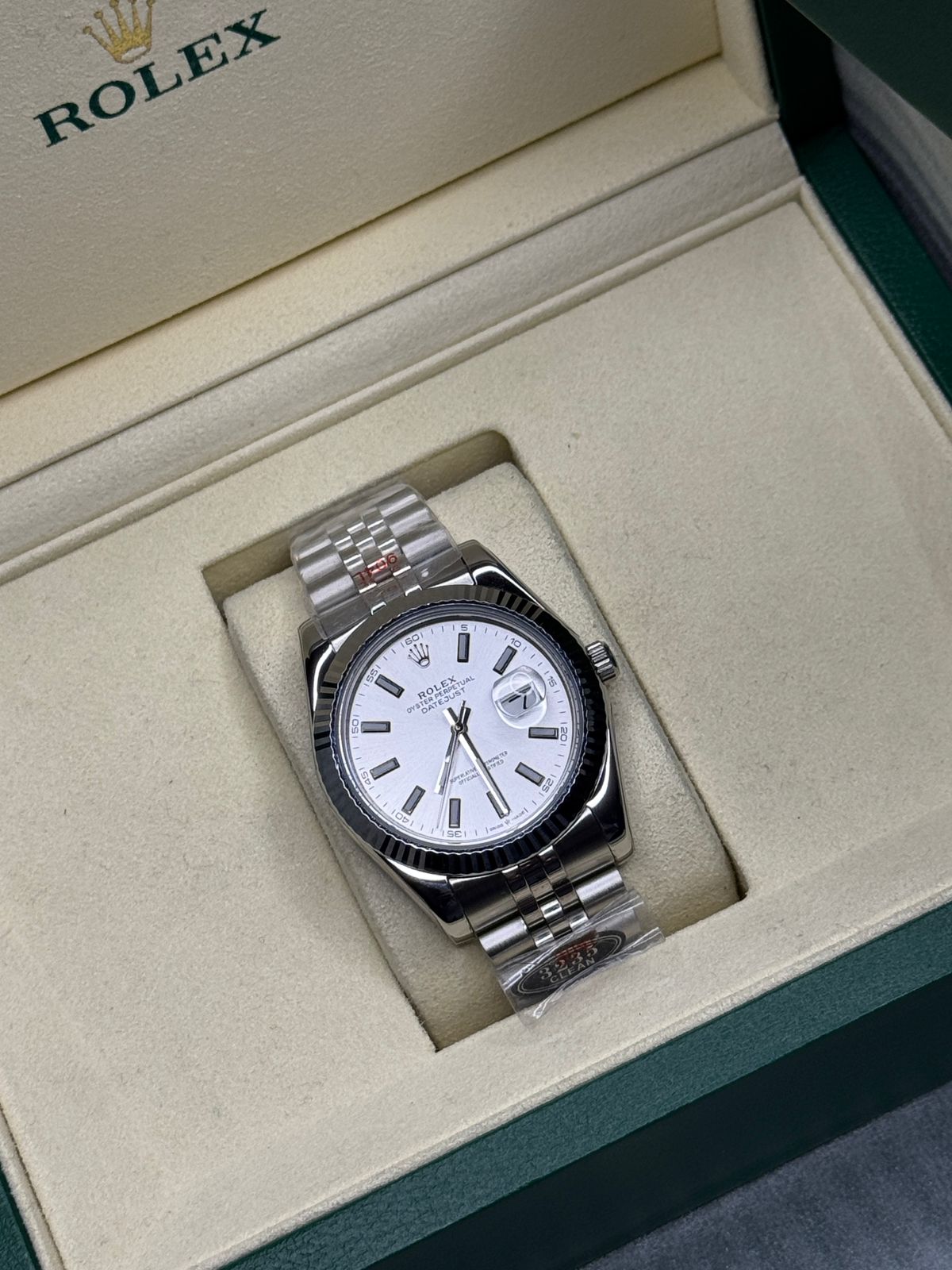 Rolex Oyster Perpetual Datejust – Limited Edition White Dial | Silver Finish